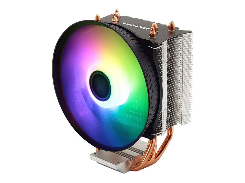 Xilence performance c m403pro.argb xc129 single-tower CPU cooler 150w 3 heatpipes 120mm argb fan intel AMD black-null