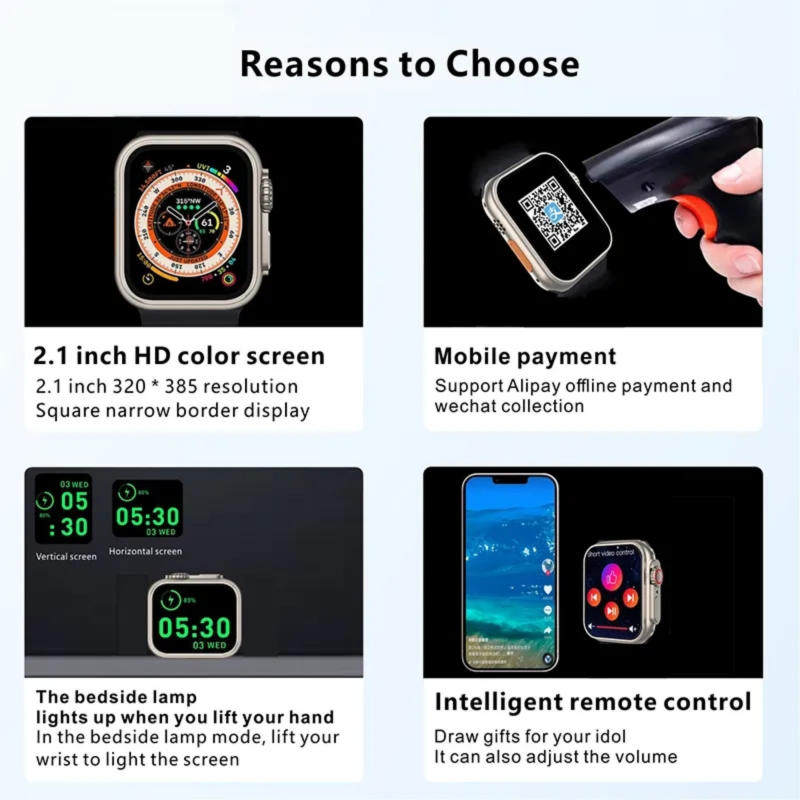 Awei h16 ultra smartwatch &mu;&epsilon; &pi;&alpha;&lambda;&mu;&omicron;&gamma;&rho;ά&phi;&omicron; &mu;&alpha;ύ&rho;&omicron;, , medium-null