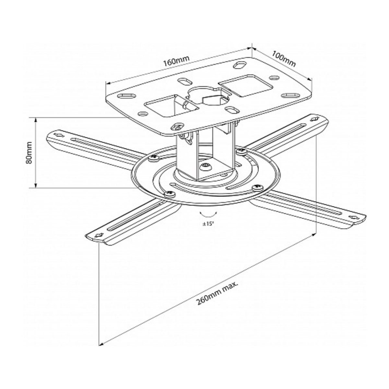 Av:link &sigma;&tau;&alpha;&theta;&epsilon;&rho;ή &beta;ά&sigma;&eta; &omicron;&rho;&omicron;&phi;ή&sigmaf; &gamma;&iota;&alpha; projector 8cm pjm80, , medium-null
