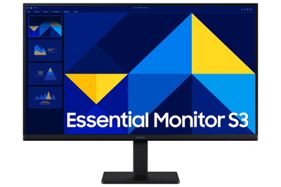 Samsung s3 s30gd essential monitor 27"  ls27d302gauxen, Black, medium