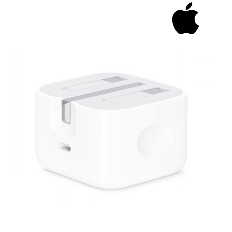 Apple 20w USB-c power adapter uk fast charger, , medium-null