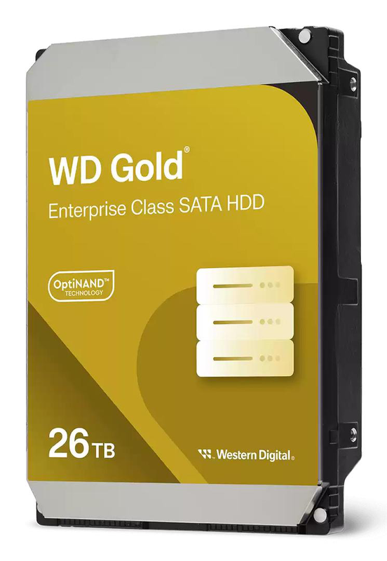 Wd gold wd261kryz - hard drive - enterprise - 26TB - internal - 3.5" - sata 6GB/s - 7200 rpm - buffer: 512 mb-null