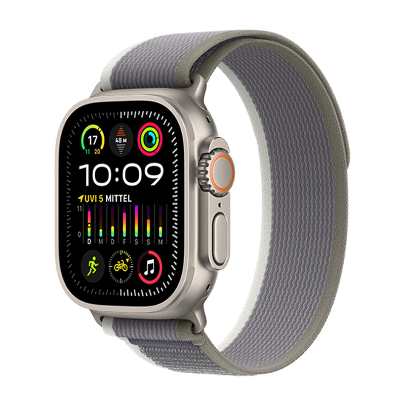 Product image: Apple watch ultra 2 lte 49mm natural titanium case with alpine loop l-null