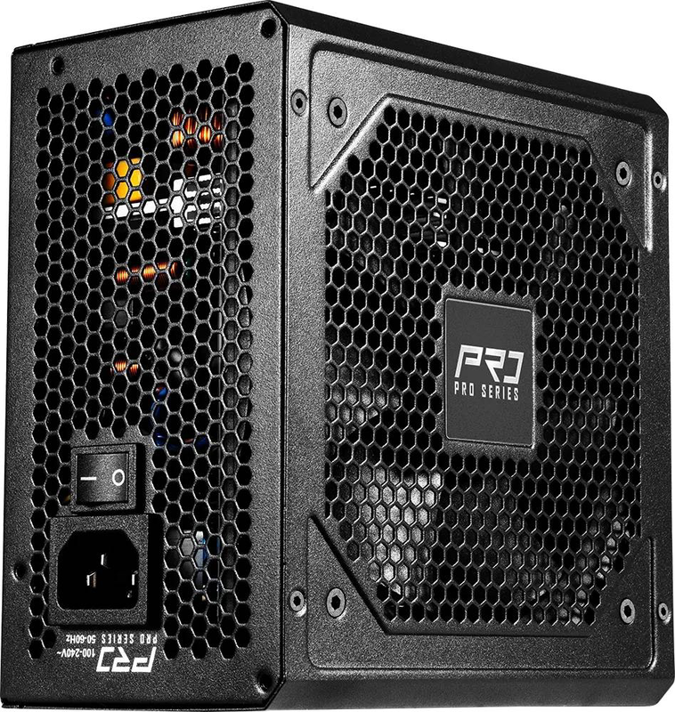 Asrock pro-850b 850w atx 3.1 psu 80+ bronze non-modular native 12v-2x6 pcie 5.1 120mm fan black-null