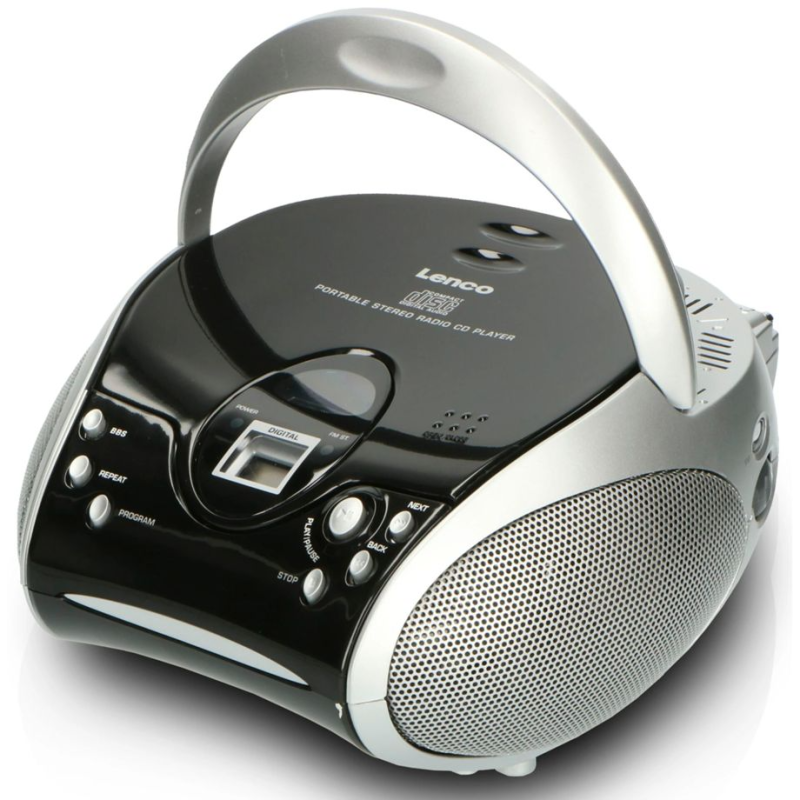Lenco scd-24 - φορητό ραδιόφωνο fm με cd player, , medium image number null