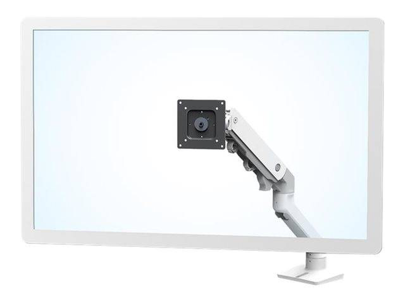 Ergotron hx desk monitor arm 45-475-216 desk mount for displays up to 42 inch 19.1kg tilt pan rotate white-null