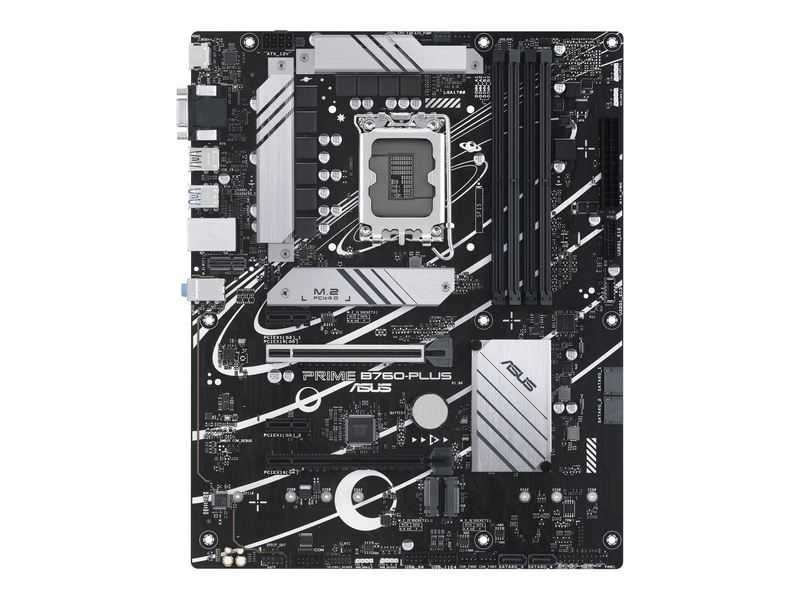 Asus prime b760-plus atx motherboard lga1700 intel b760 ddr5 pcie 5.0 USB-c 20GBps 2.5GBe 90mb1ef0-m1eay0-null