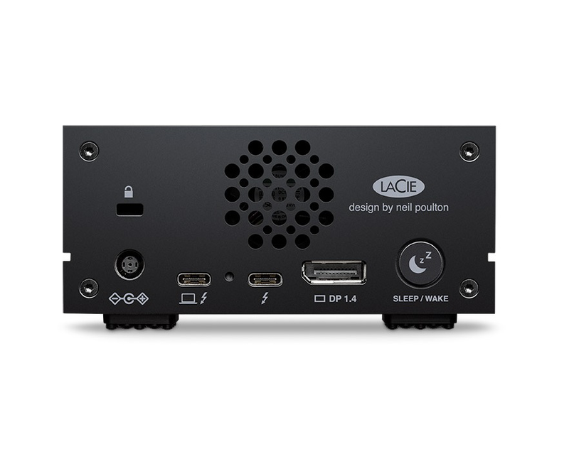 Lacie 1big dock sths24000800 external hard drive & thunderbolt 3 docking station 24TB 3.5" HDD black-null