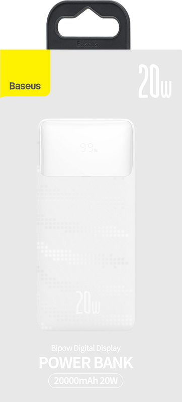 Baseus bipow digital display power bank 20000mAh 20W, , medium-null