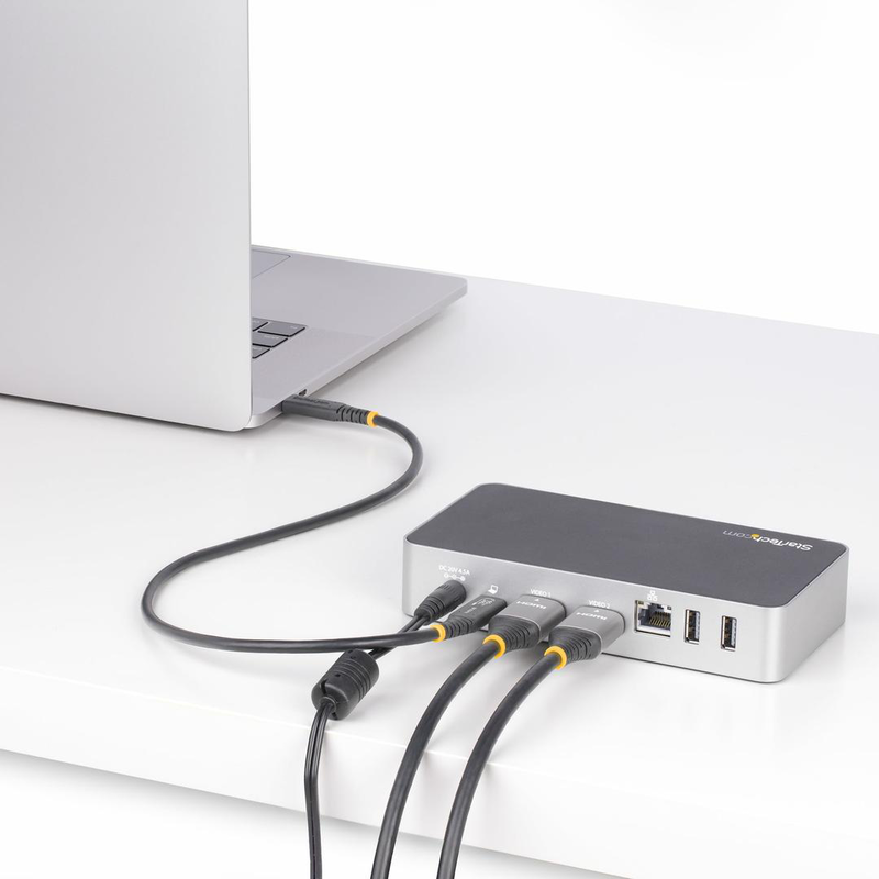 Startech.com 50cm (1.6ft) USB4 cable, USB-if certified USB-c cord 40GBps - USB cable - 24 pin USB-c (m) to 24 pin USB-c (m) - USB4 / thunderbolt 3 / thunderbolt 4 / displayport 1.4 - 48 v - 5 a - 50 cm - halogen-free, passive, 4k120hz support, 8k60hz supp-null
