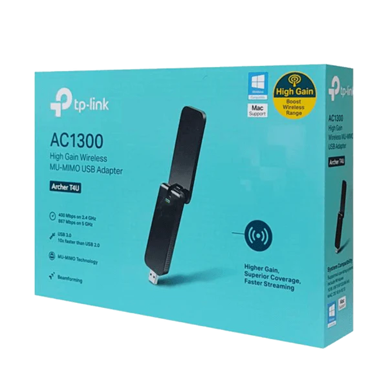 Tp-link archer t4u ac1300 wireless USB adapter, , medium-null