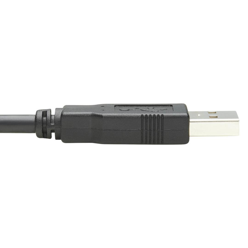 Eaton tripp lite series USB to rj45 rollover console cable (m/m) - cisco compatible, 250 kbps, 15 ft., black - serial cable - USB (m) to rj-45 (f) - 4.57 m - double shielded - USB 1.1 - black-null