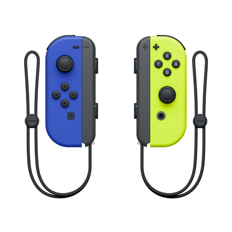Nintendo switch joy-con pair blue/neon yellow, , medium-null