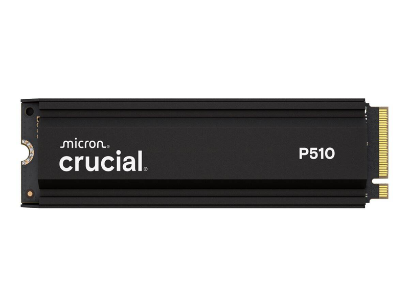 Crucial p510 ct2000p510SSD5 2TB nvme SSD m.2 2280 pcie Gen5 with heatsink up to 10000mb/s PS5 compatible-null