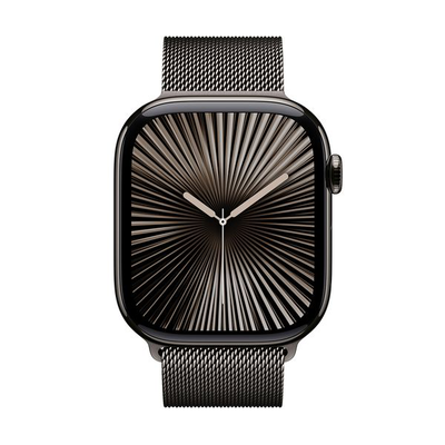 Watch series 10 GPS + cellular 46mm slate titanium case with slate milanese loop - s/m