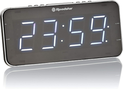 Roadstar clr-2615 alarm clock radio, Black, medium