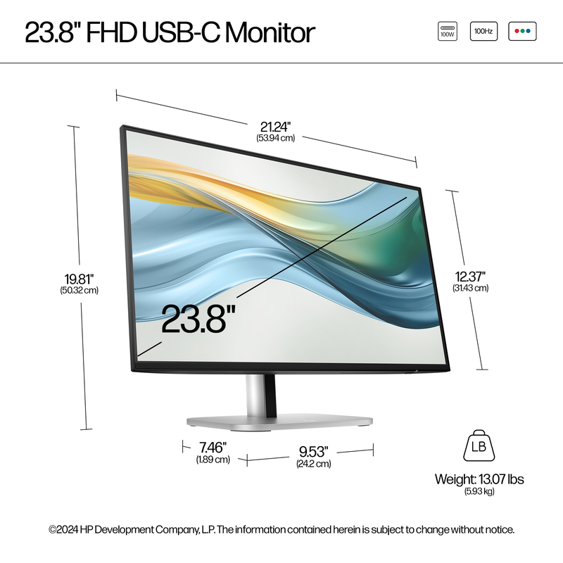 Hewlett packard series 5 pro 524pu 23.8" &omicron;&theta;ό&nu;&eta; ips 100hz 1920x1080-null