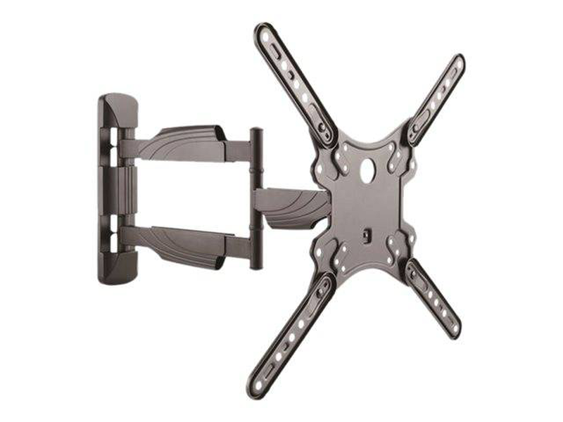 Startech.com fpwartb1m full motion TV wall mount articulating arm for 32-55 inch displays up to 35kg black-null