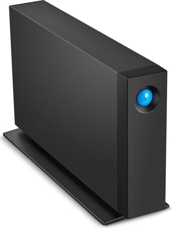 Lacie d2 professional 24TB stha24000800 desktop hard drive USB-c 10GB/s 290mb/s ironwolf pro inside aluminium-null