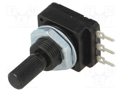 1k potentiometer single shaft 60mw plastic, , medium
