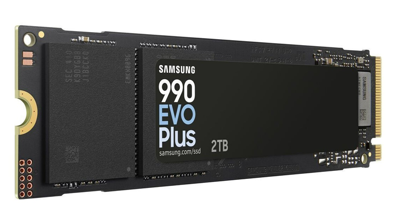 Samsung SSD m.2 nvme pcie Gen4 2TB 990 evo plus, , medium-null