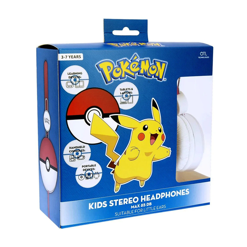 Pok&eacute;mon pokeball core kids headphones, , medium-null