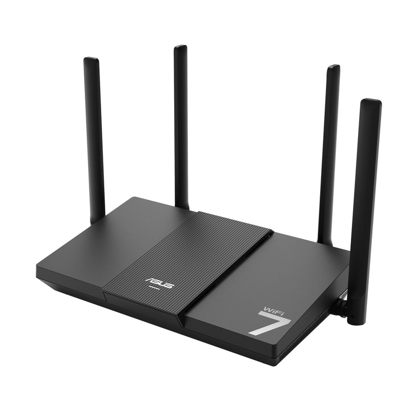 Asus rt-be50 dual-band Wi-Fi 7 router be3600 3600mbps 2.5G wan 3x gigabit lan aimesh mlo 4k-qam black-null