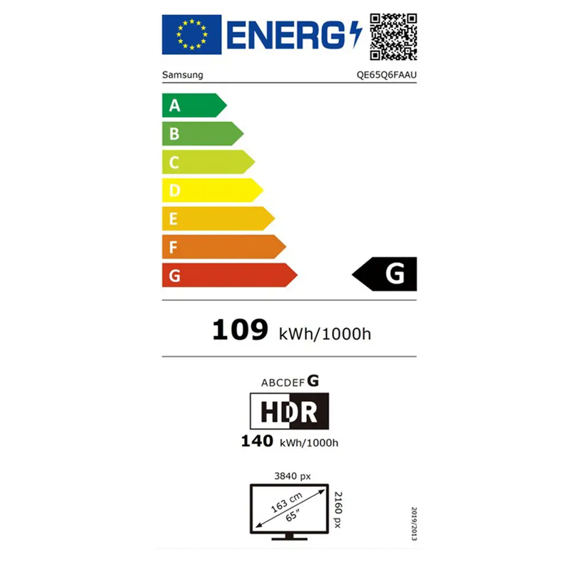 TV 65 samsung q6f qe65q6faauxxh 4k uhd QLED smart-null