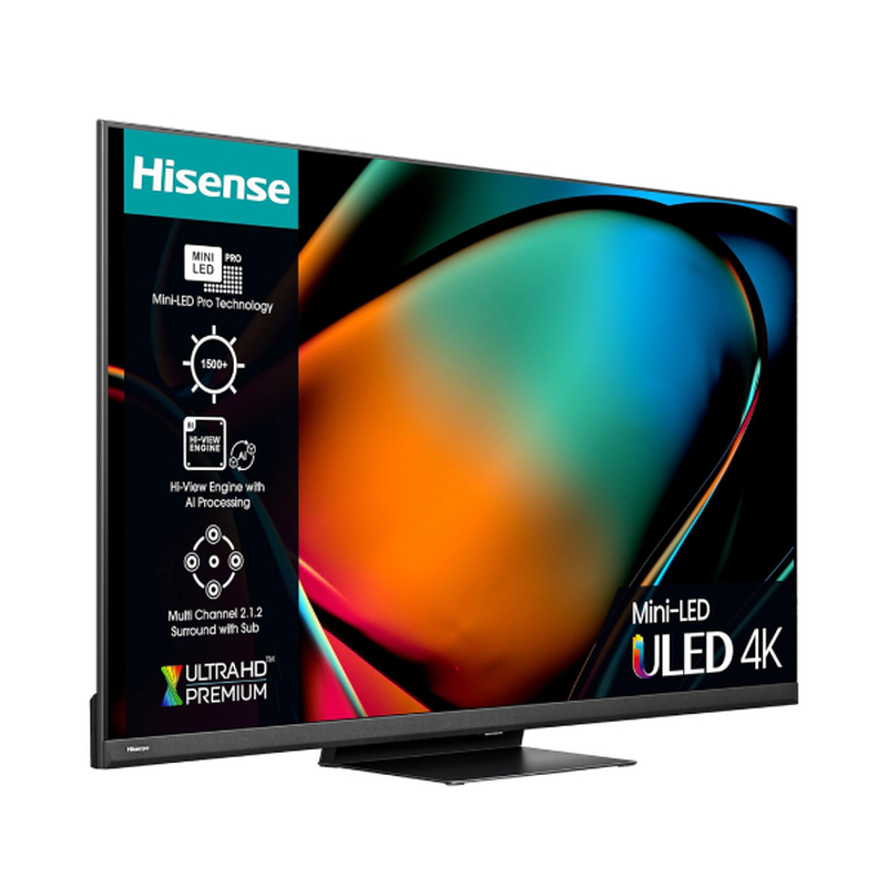 Product image: Hisense 55" 4k QLED 55u8kq TV, , medium-null