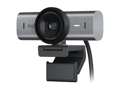 Logitech master series mx brio / live streaming camera / colour / 8.5 mp / 3840 x 2160 / 4k, 1080p / audio / USB-c, , medium