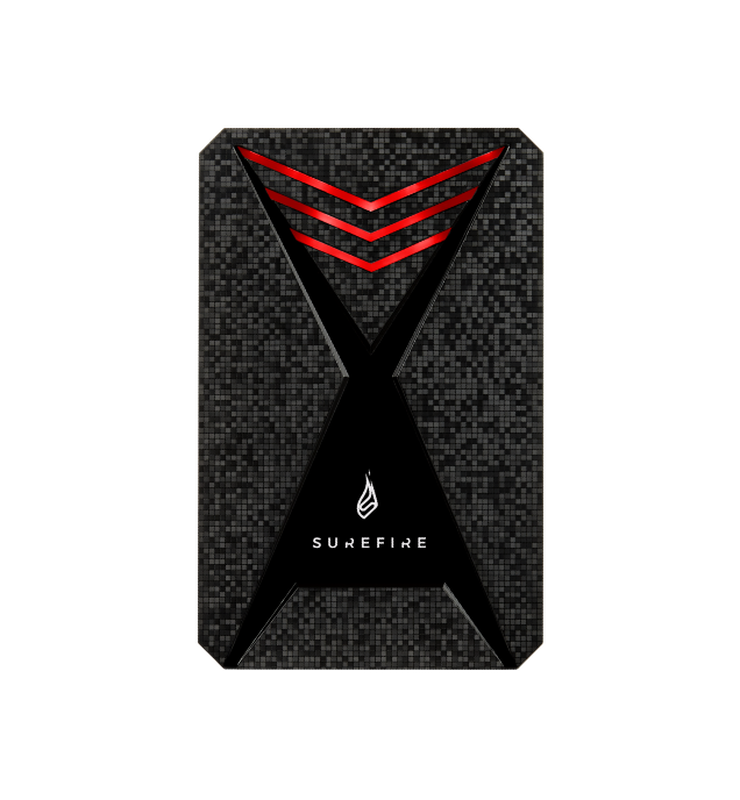 Verbatim surefire ssd external USB 3.0 1TB gx3 gaming 3.2 1gen bk/redline image number null