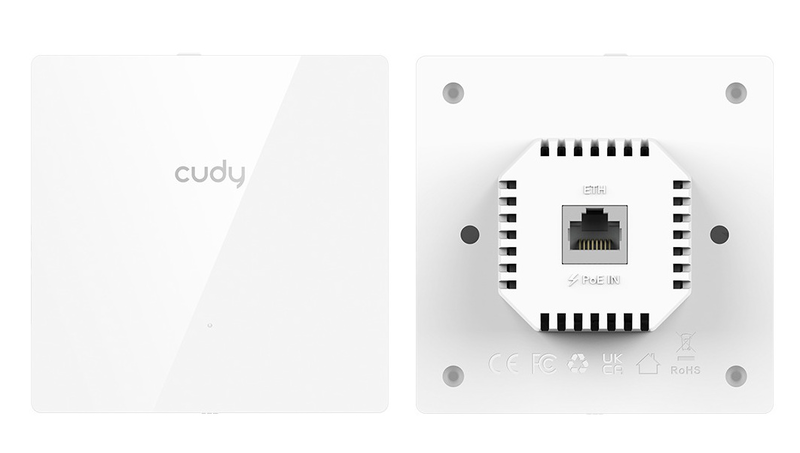 Cudy access point wall-plate ac1200 dual band Wi-Fi 5 86mm ap1300e, , medium-null