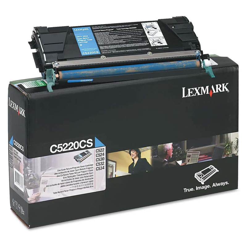Lexmark toner c5220cs cyan, , medium-null