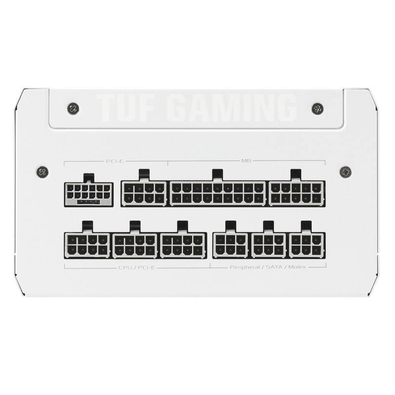 Asus power supply modular 1000w gold tuf gaming 1000g white, , medium-null