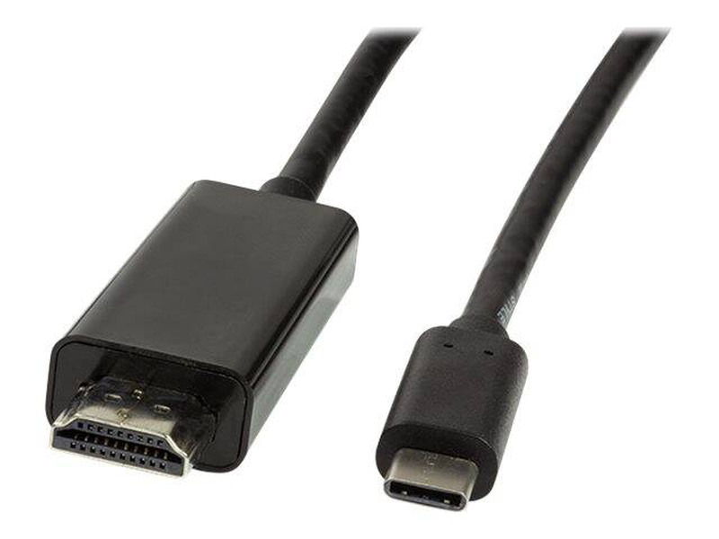 Logilink / adapter cable / 24 pin USB-c male to HDMI male / 1.8 m / shielded / 4k support, , medium-null
