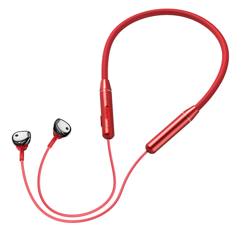 Jr-d6 wireless sport neckband earphones-red, , medium-null