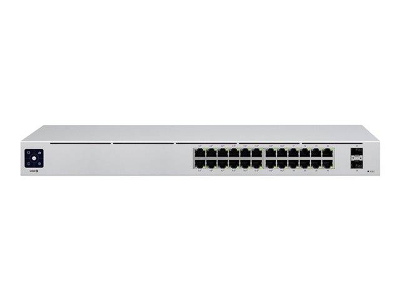 Ubiquiti unifi switch usw-24-poe | 24-port managed gigabit poe+ switch | internal power supply | switch - 24 ports - managed, , medium-null