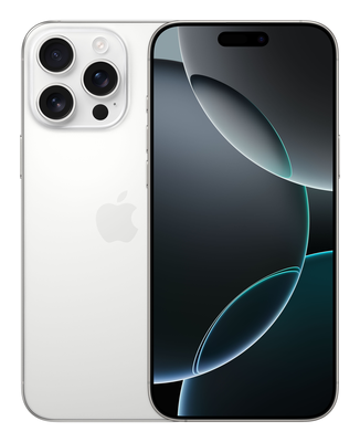 Apple iPhone 16 pro max mobile phone 5G (8GB/256GB), white titanium, medium