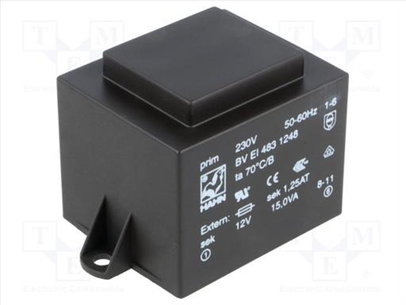 15va 230vac 12v 1250ma tranformer, , medium-null