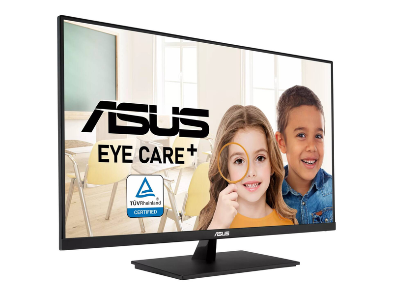 Asus vp327q 31.5" va 4k uhd 3840x2160 60hz hdr10 eye care monitor 99% srgb adaptivesync HDMI displayport speakers black-null