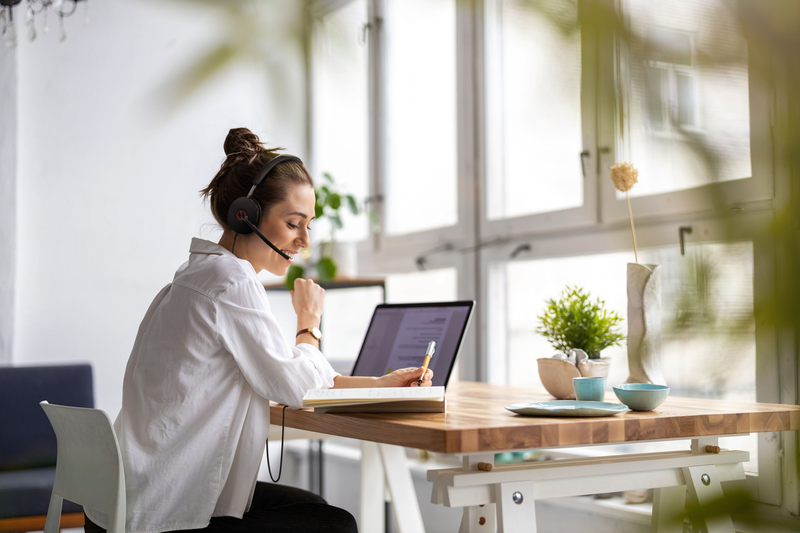 Yealink headset wired USB 4-mic noise cancelling hybrid anc USB-c/a uh48 dual teams, , medium-null