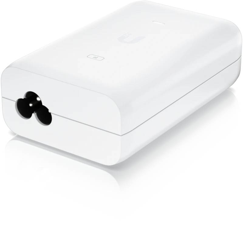 Ubiquiti u-poe-at gigabit poe+ injector 802.3at 48v 30w for unifi access points white-null