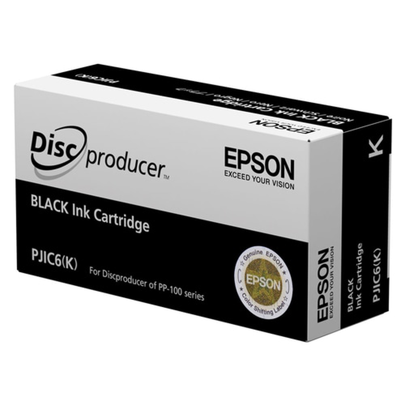 Epson pjic6 black ink cartridge, , medium-null