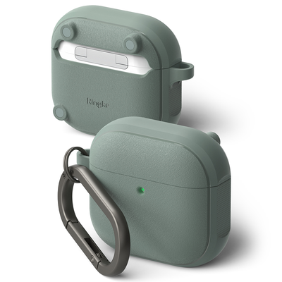 AirPods 4 case | onyx magnetic - sage green, , medium