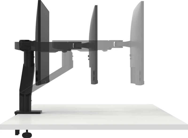 Dell msa20 pro single monitor arm dell-msa20 desk mount for 19-38 inch displays up to 10kg black-null