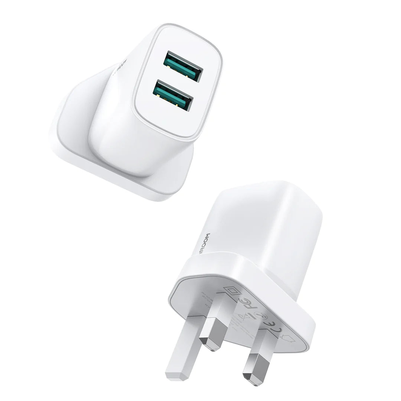 L-2a101 2.1a dual ports mini fast charger white, , medium-null