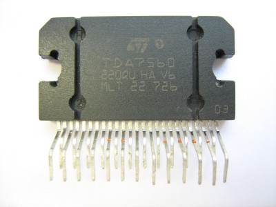 Tda7560  ic audio amplifier, , medium