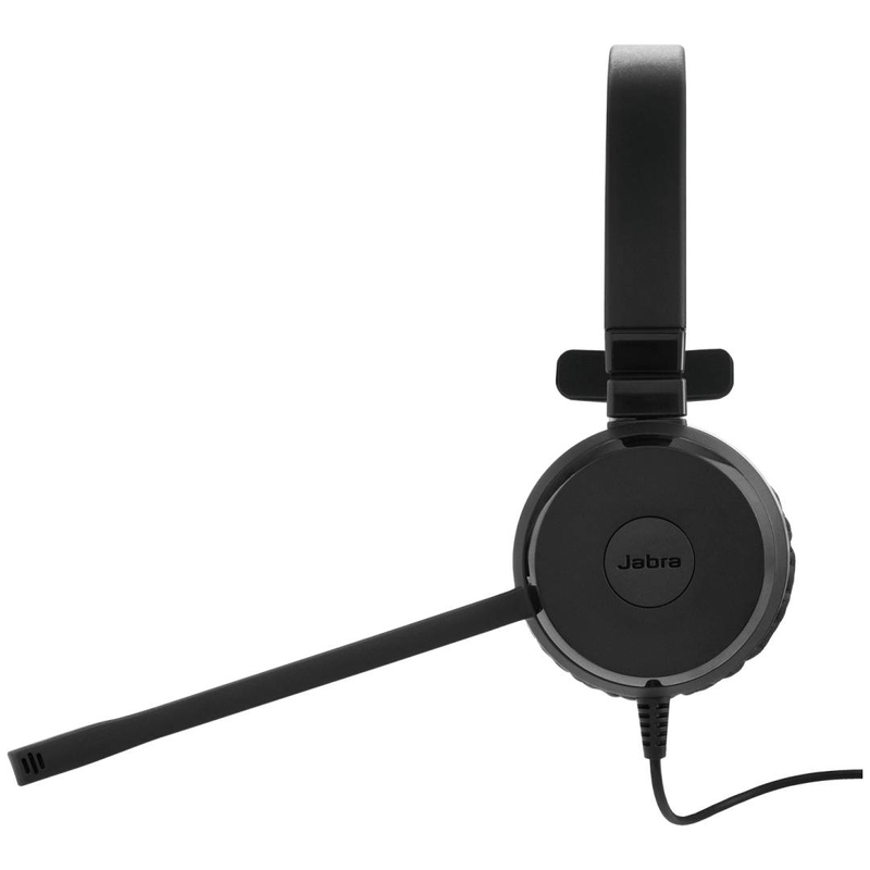 Jabra evolve 20se ms mono | USB-c/a | wired on-ear headset | noise-cancelling mic | inline call controller, , medium-null