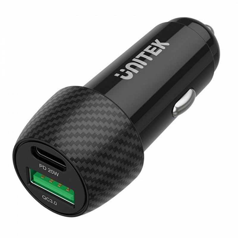 Unitek car charger 38w two ports, , medium-null