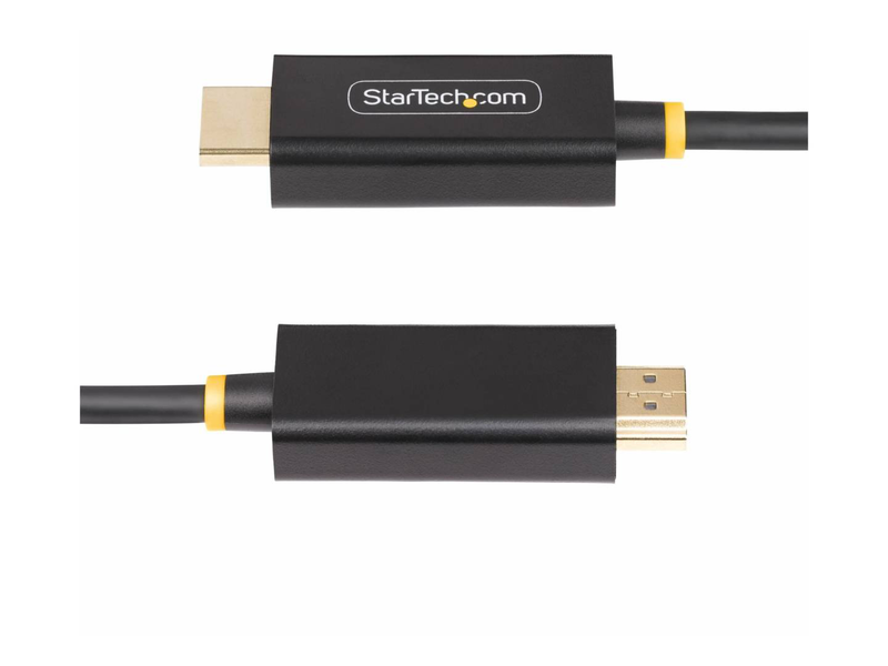 Startech 2m-dp-hdmi-4k60-hdr 2m displayport to HDMI adapter cable 4k 60hz hdr active dp to HDMI 2.0b black-null